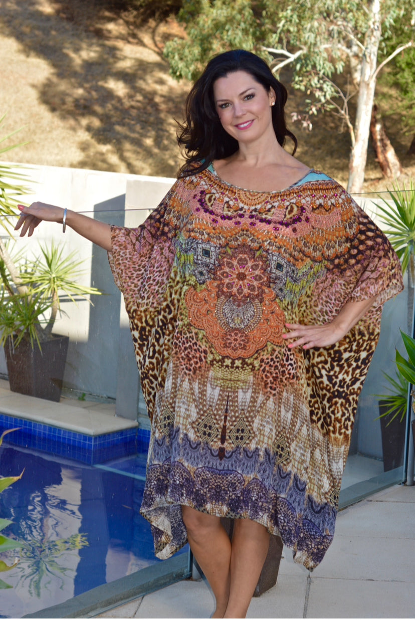 Sierra Silk Kaftan