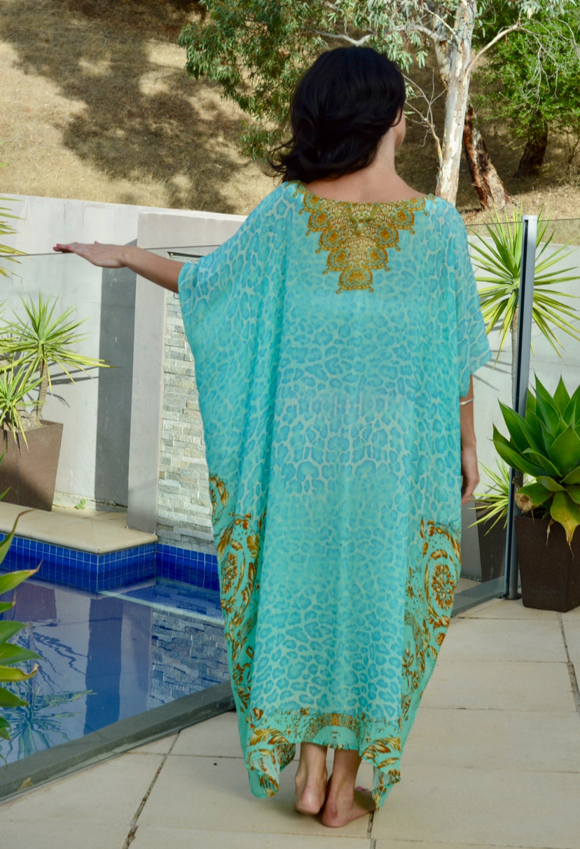 Seychelles Silk Kaftan