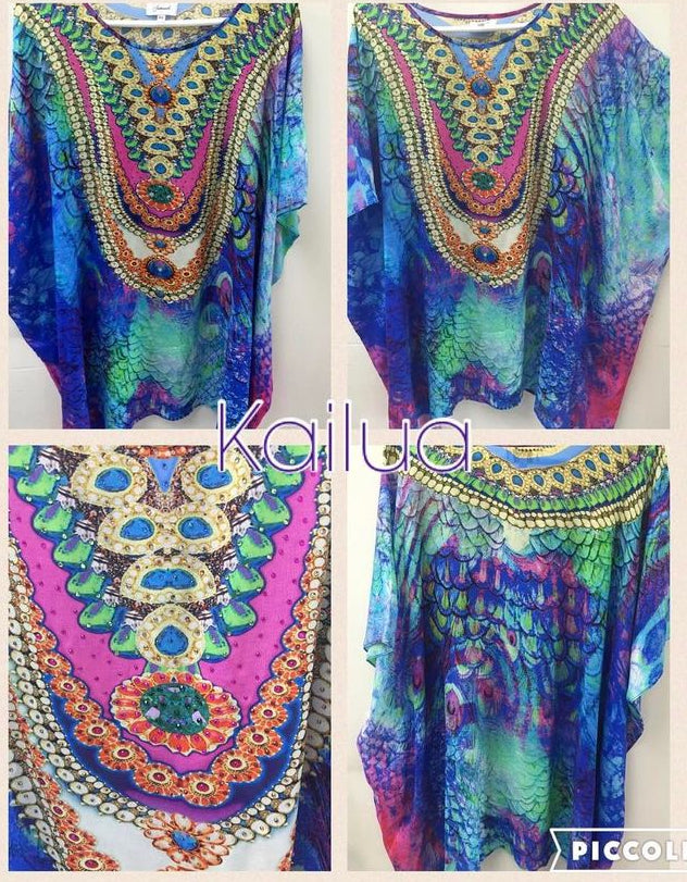Kailua Silk Kaftan