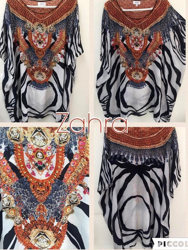 Zahra Silk Kaftan