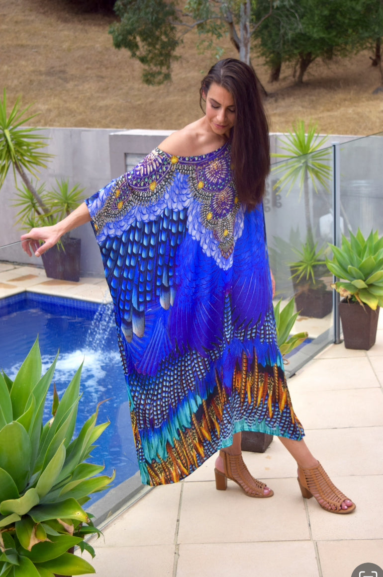 Zanzibar Silk Kaftan