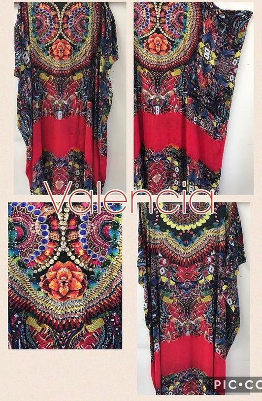 Valencia Silk Kaftan