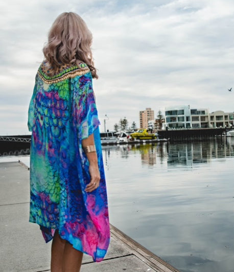 Kailua Silk Kaftan