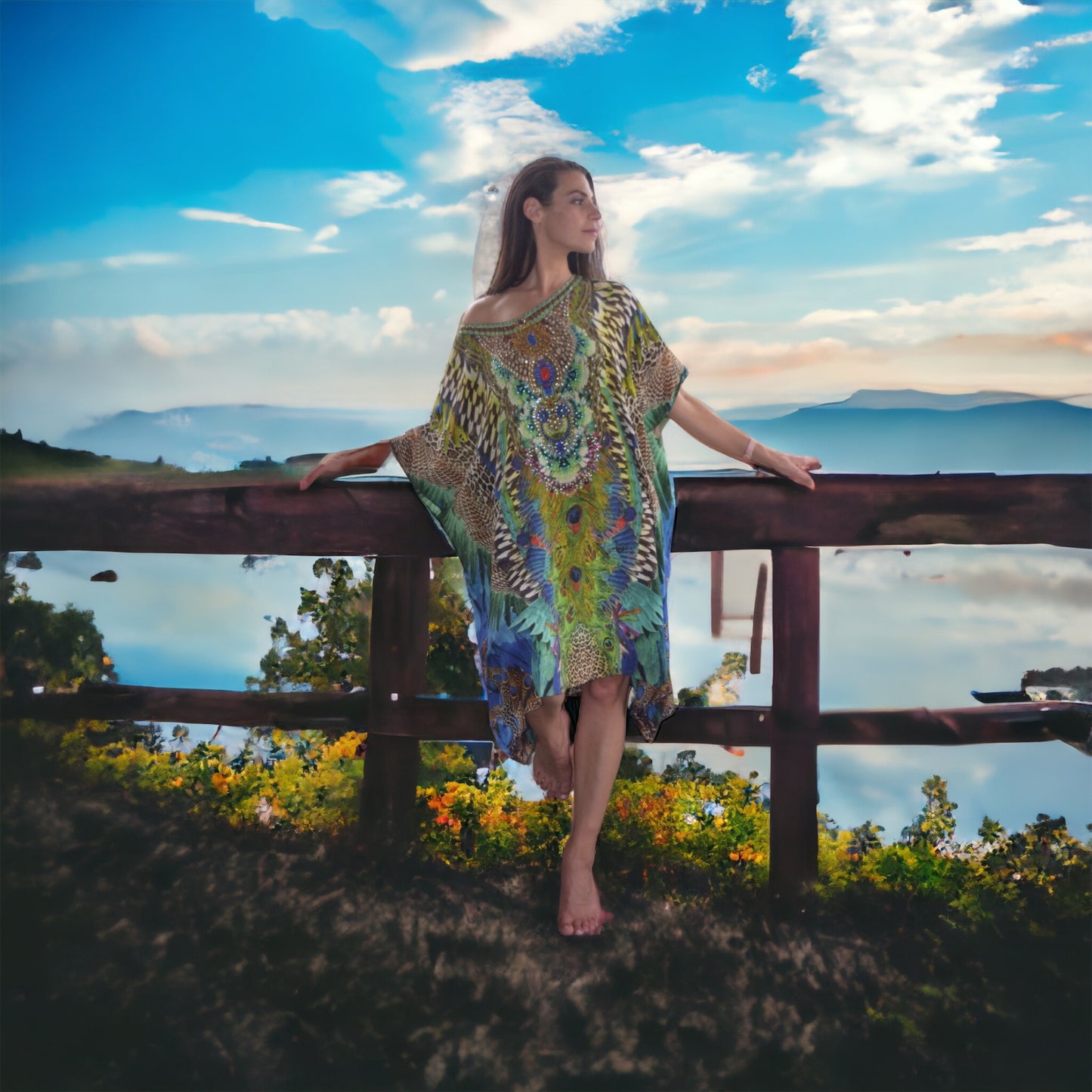 Leilani Silk Kaftan