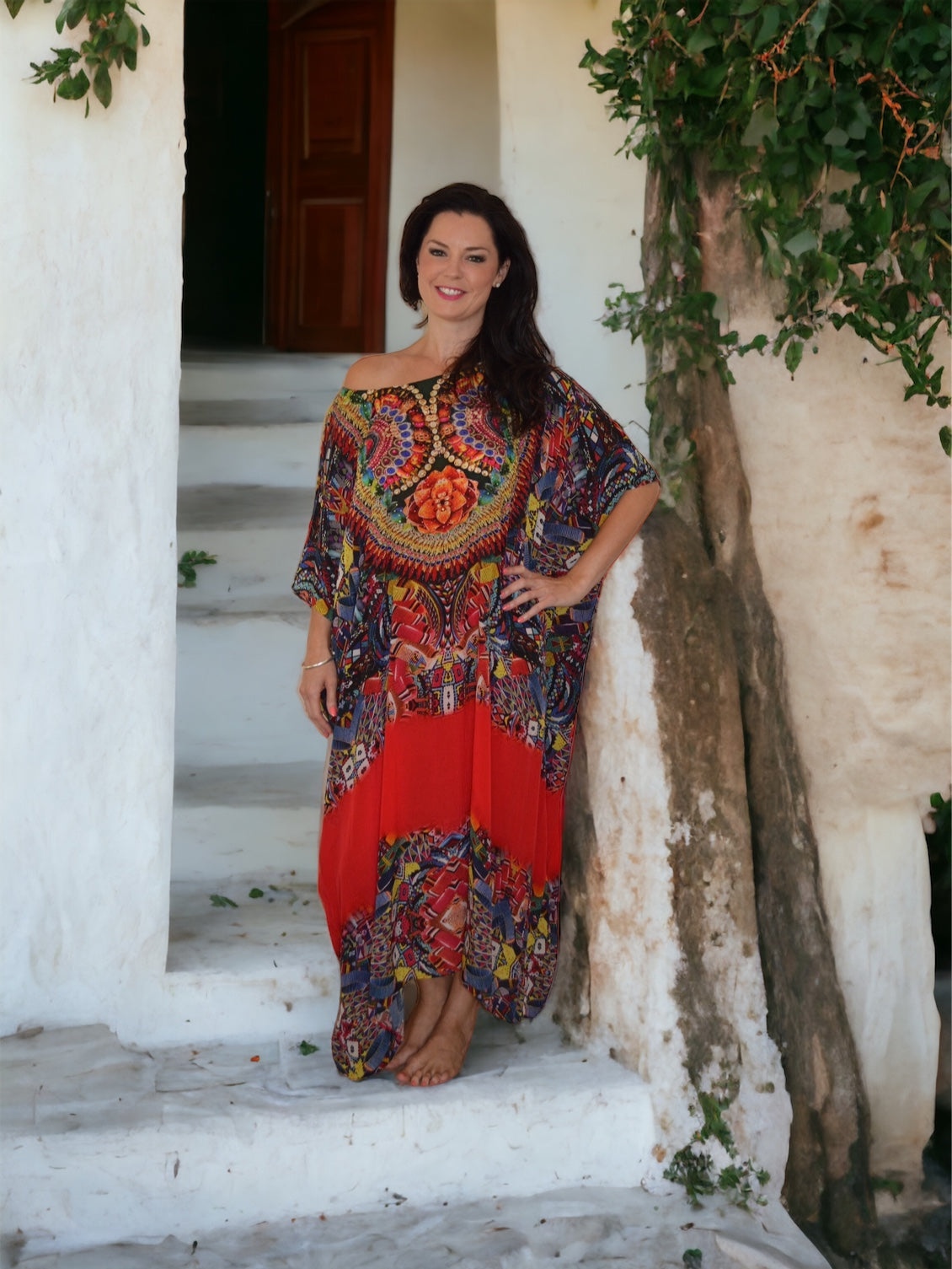 Valencia Silk Kaftan